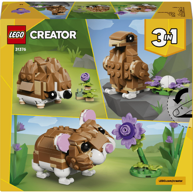 LEGO Creator Cute Hamster with a Flower