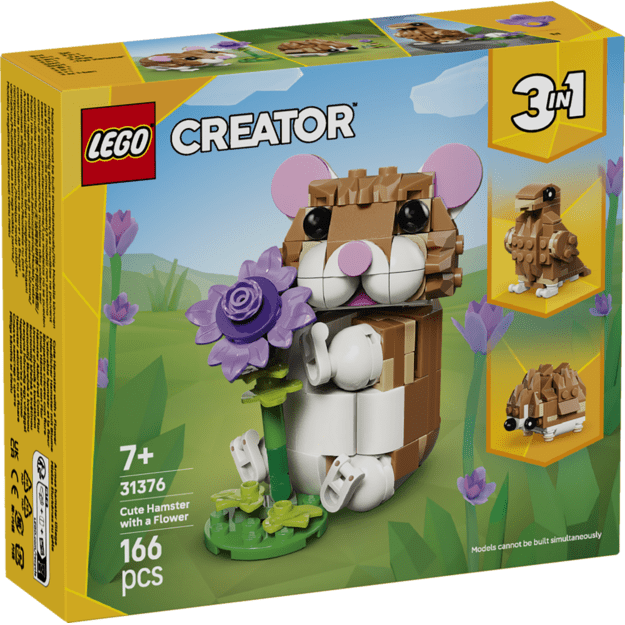 LEGO Creator Cute Hamster with a Flower