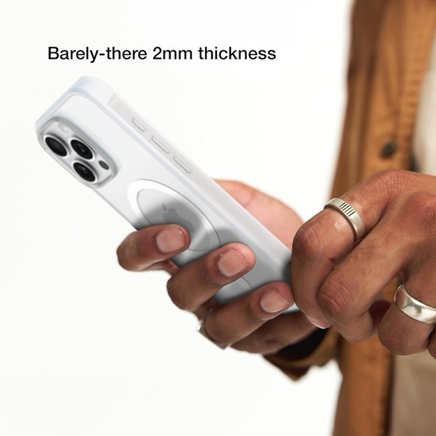 Incase Slim Case MagSafe – dėklas iPhone 16 Pro (aiškus) 15