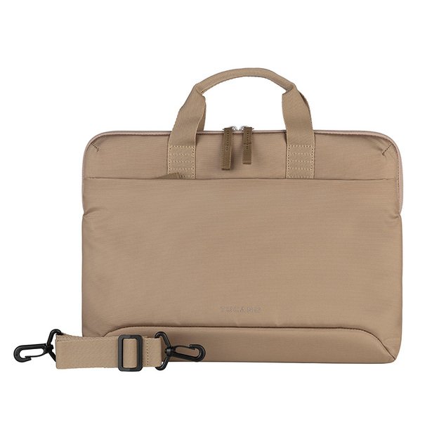 „Tucano Smilza Super Slim Bag“ – „MacBook Air 15“ / „Air“ / „Pro 13“ / „Notebook 13/14“ krepšys (smėlio spalvos) 4