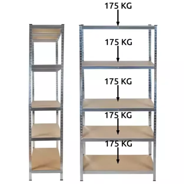 Sandėlio lentyna 220x100x45 Malatec 23766