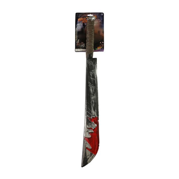 Mačetė su krauju Helovinas 74 cm 2