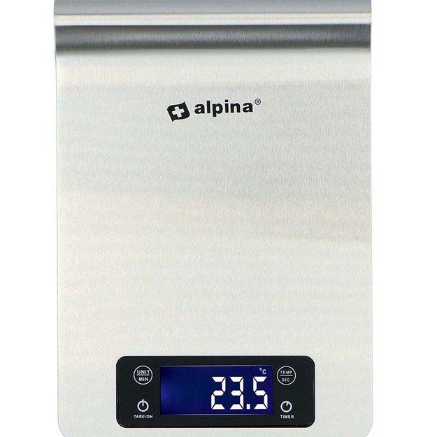 Alpina - elektroninės virtuvinės svarstyklės iki 5 kg