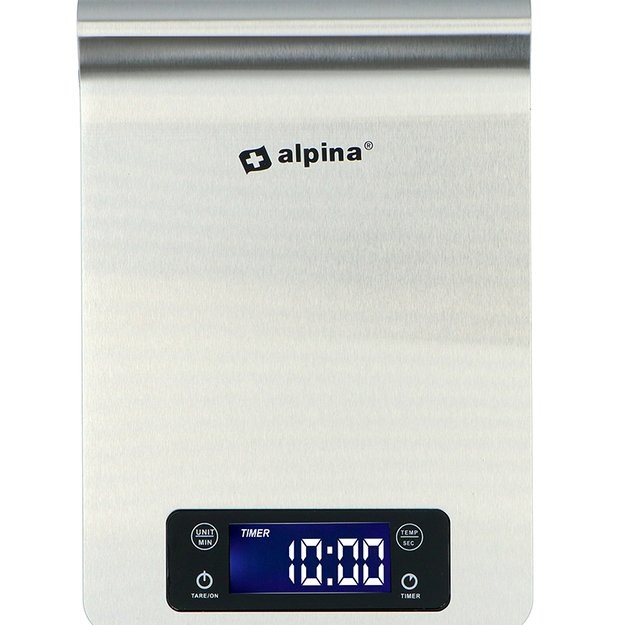 Alpina - elektroninės virtuvinės svarstyklės iki 5 kg