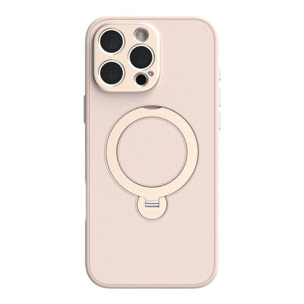 Moshi Kameleon MagSafe – iPhone 16 Pro Max dėklas su stovo funkcija (Shell Pink)