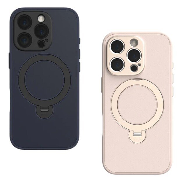 Moshi Kameleon MagSafe – iPhone 16 Pro Max dėklas su stovo funkcija (Shell Pink)