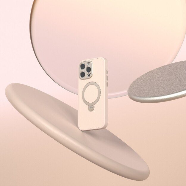 Moshi Kameleon MagSafe – iPhone 16 Pro Max dėklas su stovo funkcija (Shell Pink) 12