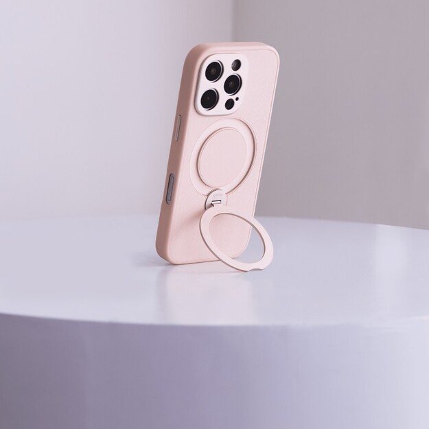 Moshi Kameleon MagSafe – iPhone 16 Pro Max dėklas su stovo funkcija (Shell Pink) 11
