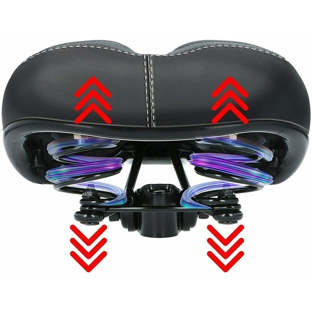 Dunlop - Turistinio / miesto dviračio sėdynė 3