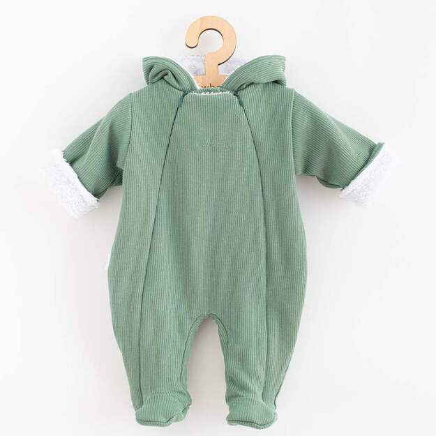 Naujas Baby Frosty mint kūdikio kombinezonas su gobtuvu, dydis 80 (9-12m), 80 (9-12m)