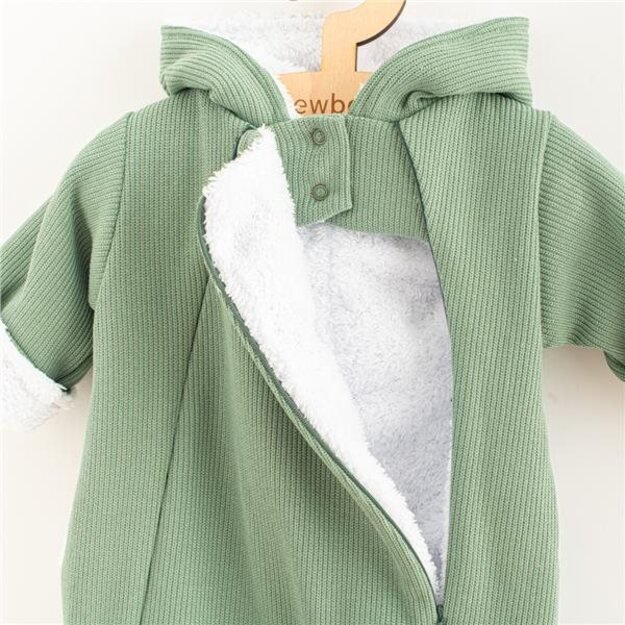 Naujas Baby Frosty mint kūdikio kombinezonas su gobtuvu, dydis 80 (9-12m), 80 (9-12m)