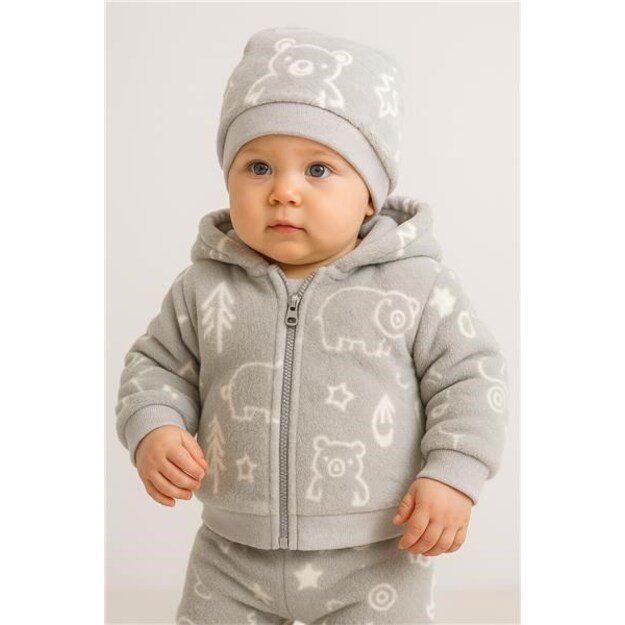 Kūdikių izoliuotas Wellsoft gobtuvas Wellsoft Winter times, 80 (9-12m) 2