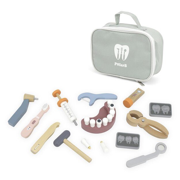 Medinis komplektas Viga Little Dentist