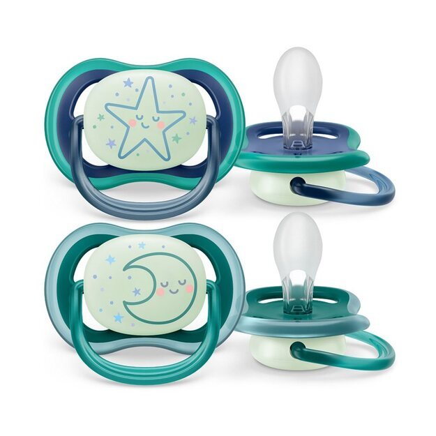 Avent Ultra air Night 2vnt 6-18 m berniukas, dydis 6-18 m, 6-18 m