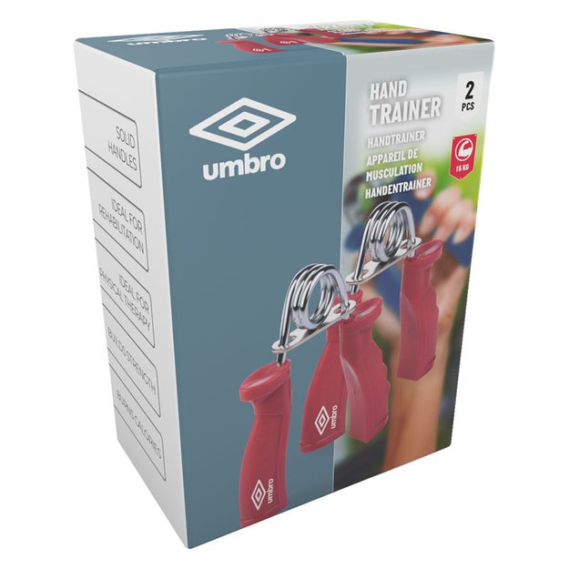 Umbro - Rankinis spaustuvas 15 kg 2 vnt. (raudona)