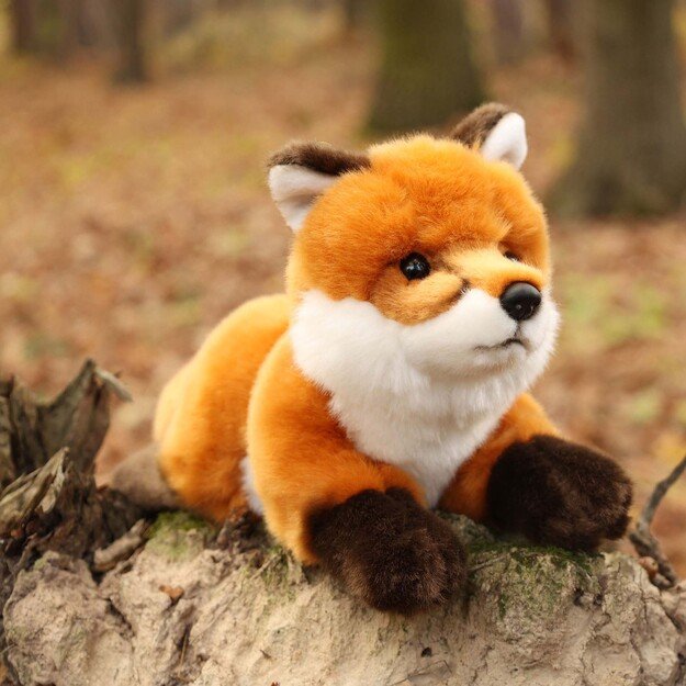 Plush fox 24 cm ECO-FRIENDLY 4
