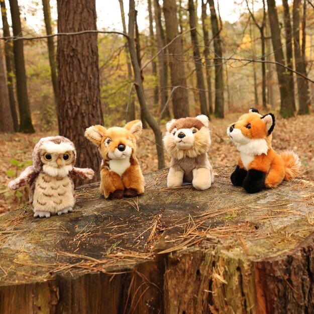 Plush wild animals assort 16 cm ECO-F. 6