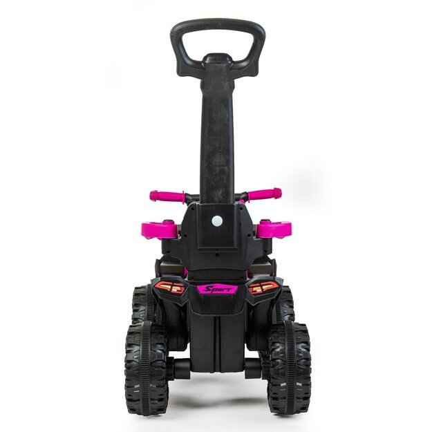 Baby Mix Mega Baby Bike su kreiptuvu raudona