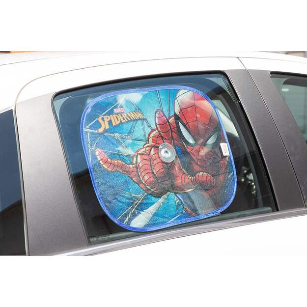 Automobilių gaubtai Spiderman 2vnt