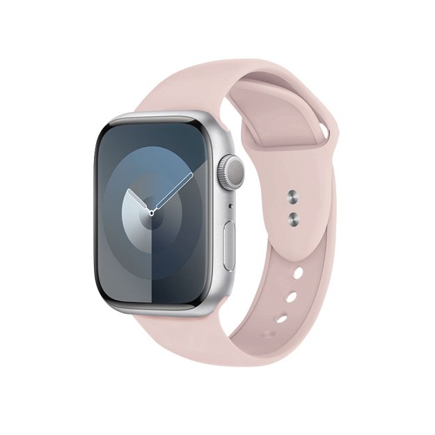 Crong Liquid – dirželis Apple Watch 38/40/41/42 mm (smėlio rožinis)