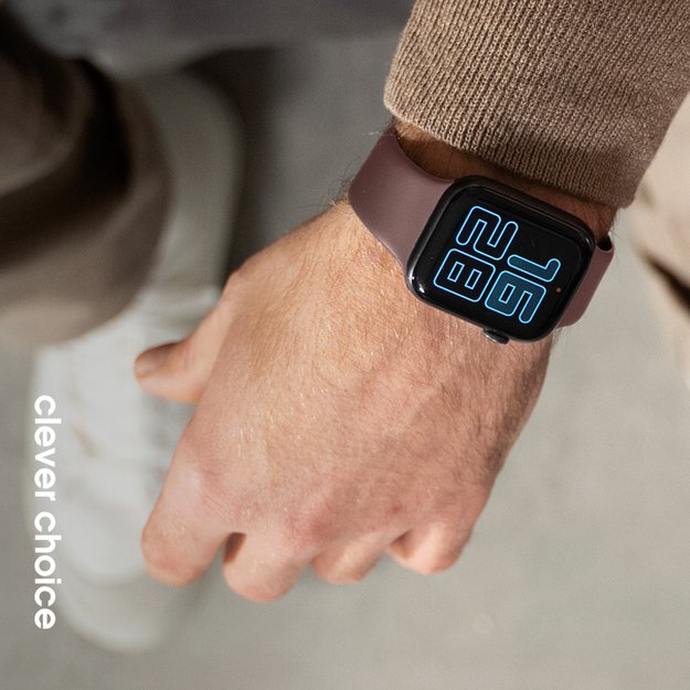 „Crong Liquid“ – „Apple Watch“ dirželis, 38/40/41/42 mm (rudas) 13