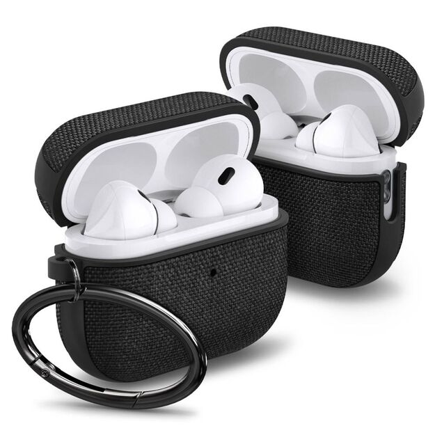 Spigen Urban Fit – dėklas, skirtas Apple Airpods Pro 1/2 (juodas)