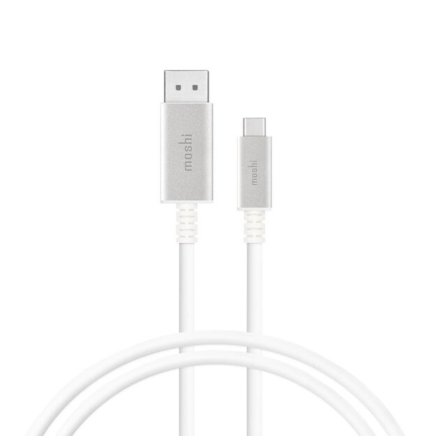 Moshi USB-C į DisplayPort 1,5 m, 5K (baltas) laidas