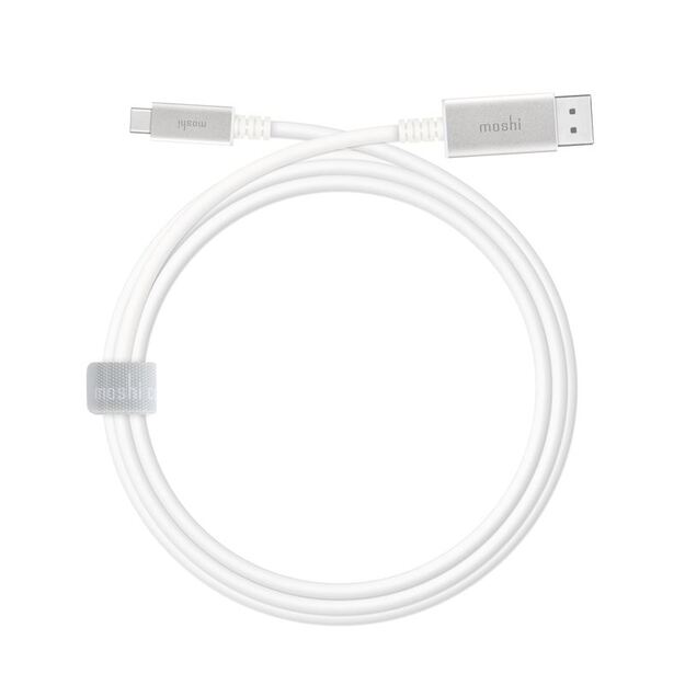 Moshi USB-C į DisplayPort 1,5 m, 5K (baltas) laidas