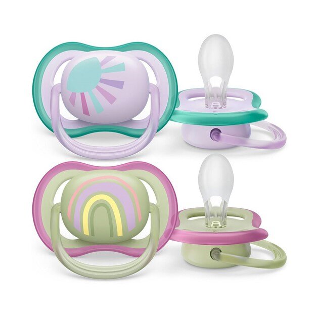 Avent Ultra air 2vnt 0-6 m mergaitei, dydis 0-6 m, 0-6 m