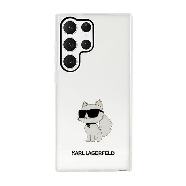 Karl Lagerfeld IML NFT Choupette – dėklas, skirtas Samsung Galaxy S23 Ultra (skaidrus)