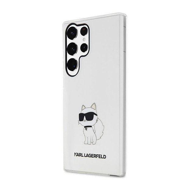 Karl Lagerfeld IML NFT Choupette – dėklas, skirtas Samsung Galaxy S23 Ultra (skaidrus)