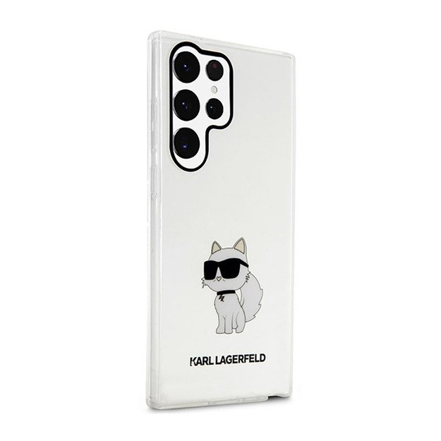 Karl Lagerfeld IML NFT Choupette – dėklas, skirtas Samsung Galaxy S23 Ultra (skaidrus)