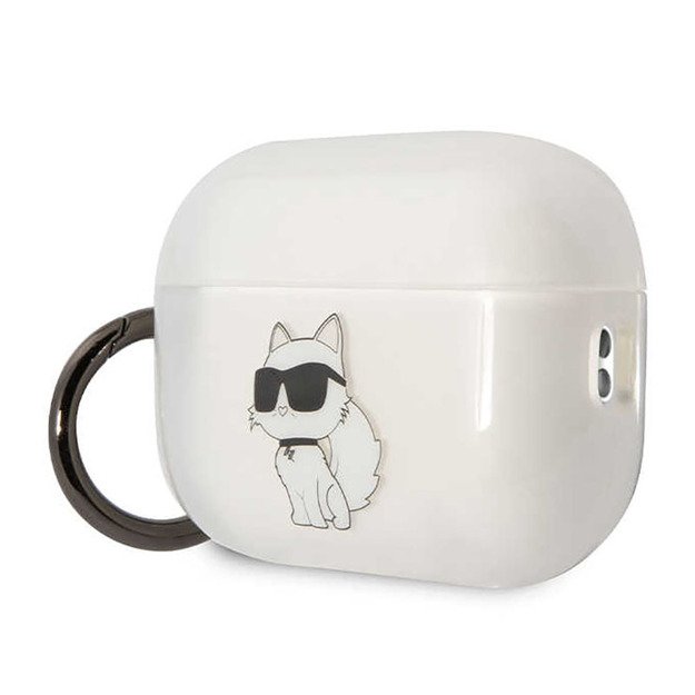 Karl Lagerfeld NFT Ikonik Choupette Head – dėklas, skirtas Apple AirPods Pro 2 (skaidrus)