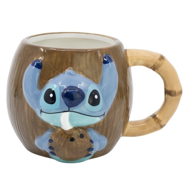 Disney Stitch – 3D keraminis puodelis dovanų dėžutėje iš Coconut Collection 325 ml