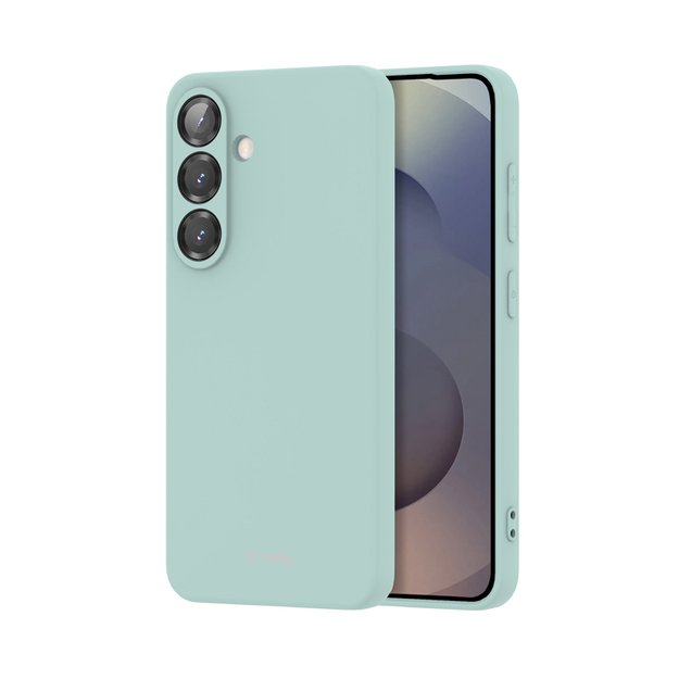 Crong Color Cover – dėklas, skirtas Samsung Galaxy S25 (žalias)