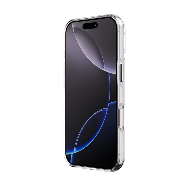 Crong Clear MAG Pro – dėklas iPhone 16 Pro Max MagSafe (baltas) 6