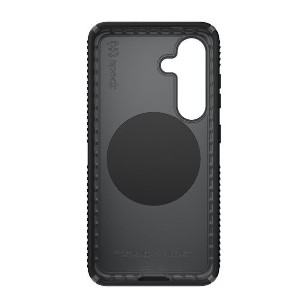 Speck Presidio2 Grip Magnet – Samsung Galaxy S25 / 24 MagSafe dėklas (juodas / šiferio pilkas / baltas) 16