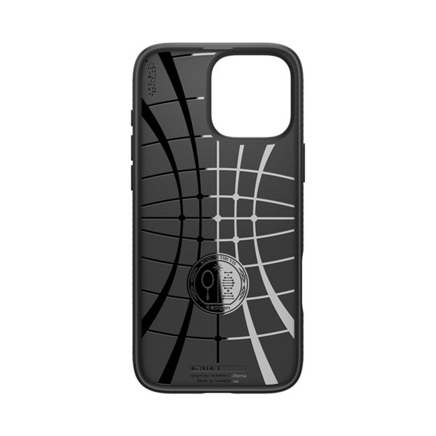 Spigen Liquid Air – dėklas, skirtas iPhone 16 Pro Max (matinė juoda) 3
