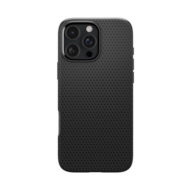 Spigen Liquid Air – dėklas, skirtas iPhone 16 Pro Max (matinė juoda) 2