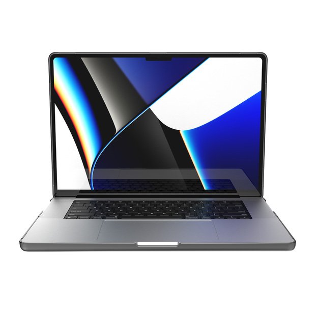 Speck SmartShell – dėklas MacBook Pro 16 (M4/M3/M2/M1/2024-2021) (onikso juodas) 5