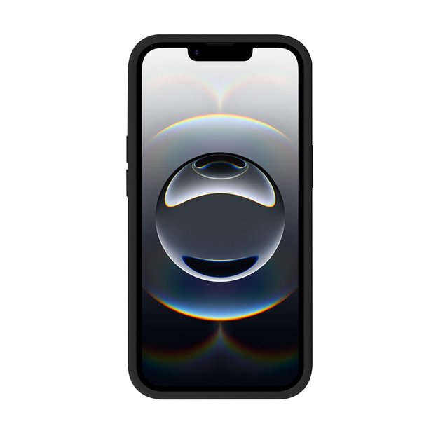 Crong Color Cover Magnetic – dėklas, skirtas iPhone 16e MagSafe (juodas)