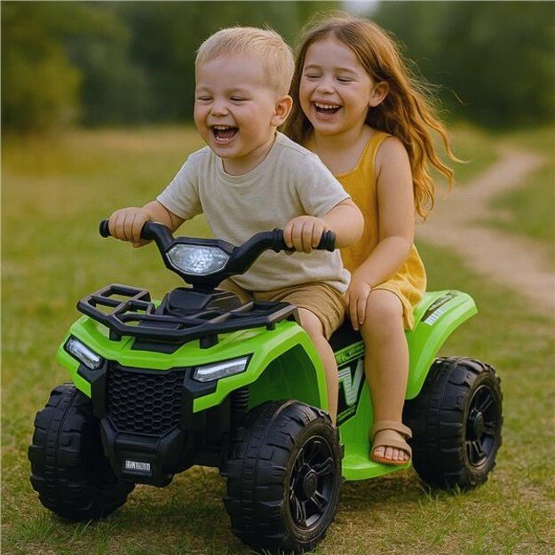 Baby Mix Honda ATV elektrinis keturratis rožinis 1