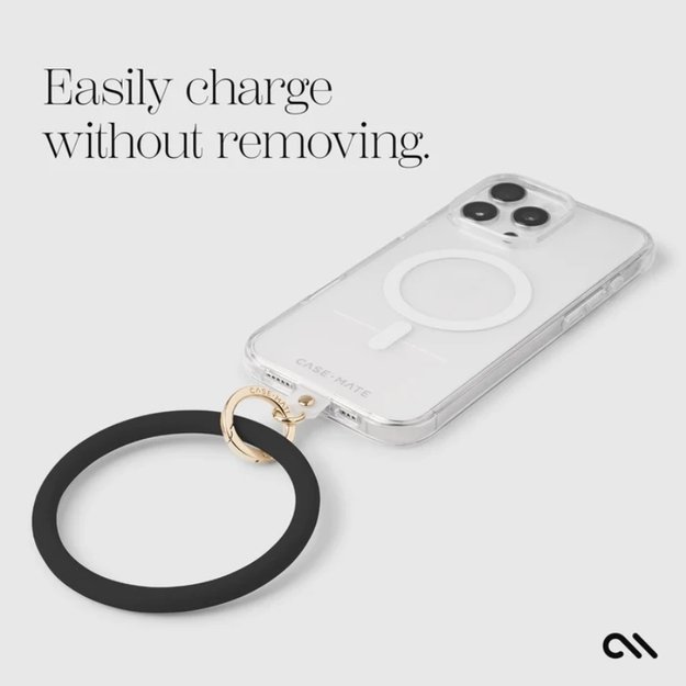 Case-Mate telefono apyrankė – išmaniojo telefono riešo dirželis (juodas) 3