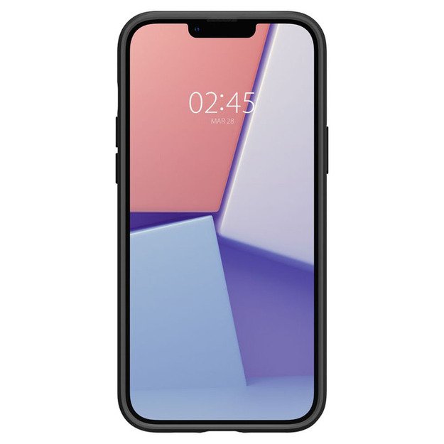 Spigen Liquid Air – dėklas, skirtas iPhone 15 Plus / iPhone 14 Plus (juodas)
