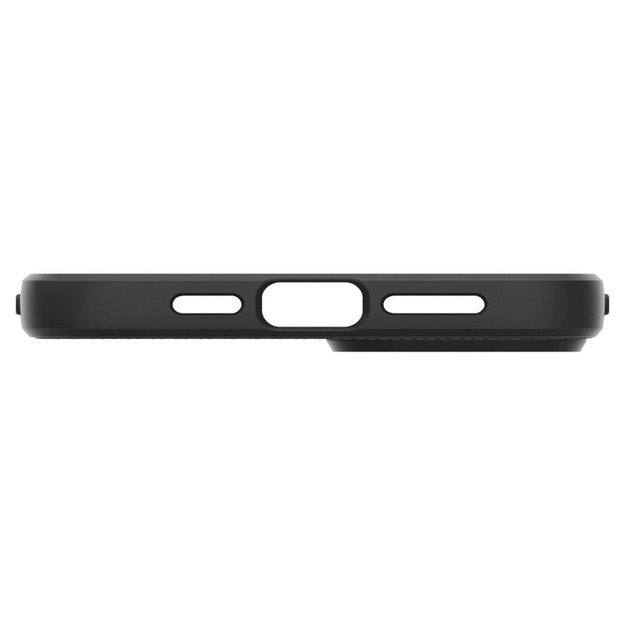 Spigen Liquid Air – dėklas, skirtas iPhone 15 Plus / iPhone 14 Plus (juodas)