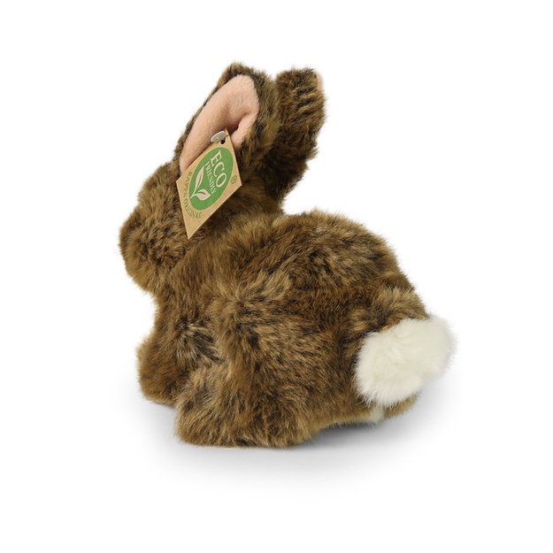 Pliušinis žaislas „Rappa“ – triušis, 17 cm, ekologiškas