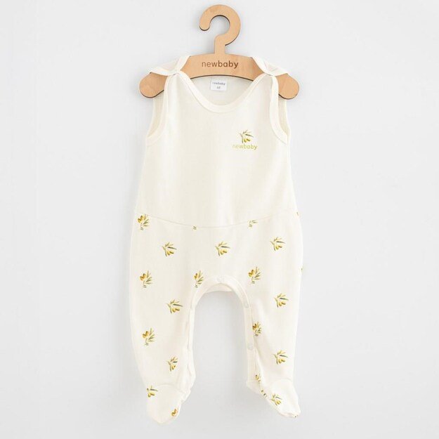 Kūdikio romperiukas iš ekologiškos medvilnės New Baby Olives, 80 (9-12 mėn.)