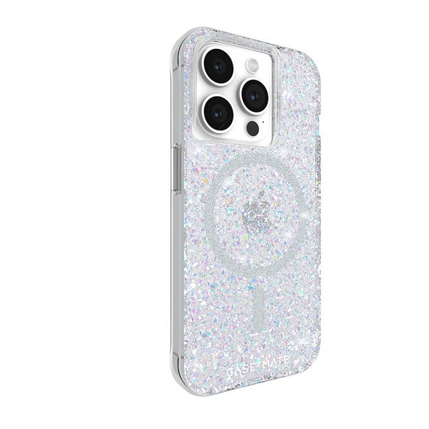 „Case-Mate Twinkle MagSafe“ – „iPhone 15 Pro“ dėklas (diskotekos spalvos)