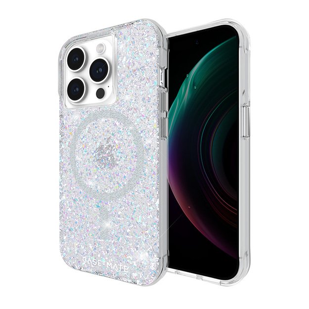 „Case-Mate Twinkle MagSafe“ – „iPhone 15 Pro“ dėklas (diskotekos spalvos)