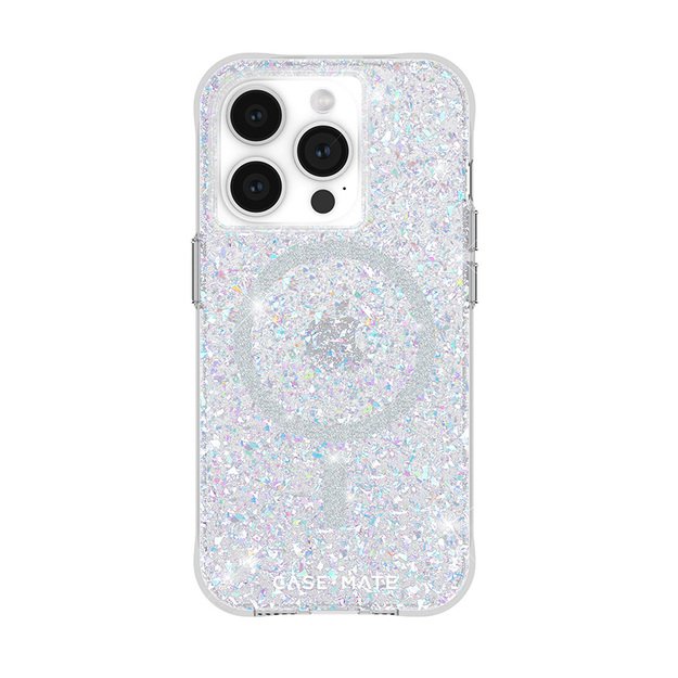 „Case-Mate Twinkle MagSafe“ – „iPhone 15 Pro“ dėklas (diskotekos spalvos)
